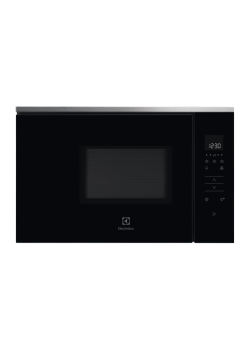 Встраиваемая микроволновая печь ELECTROLUX/ Встраиваемая микроволновая печь с грилем, объем объем 17 л., высота 371 мм, цвет черный/нерж.cталь