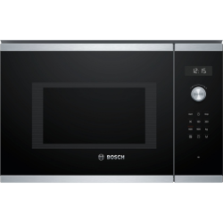 Встраиваемые микроволновые печи BOSCH/ Встраиваемые микроволновые печи BOSCH BEL554MS0 900Вт, 5 режимов, 25 л, гриль, нержавеющая сталь