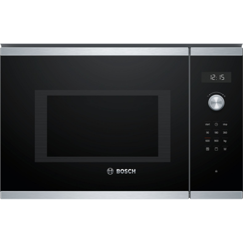 Встраиваемые микроволновые печи BOSCH/ Встраиваемые микроволновые печи BOSCH BEL554MS0 900Вт, 5 режимов, 25 л, гриль, нержавеющая сталь