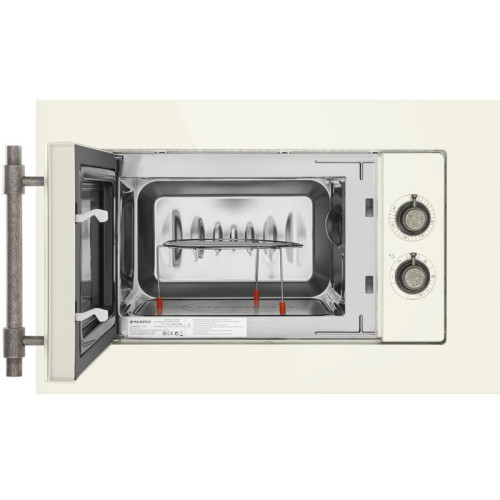 Печь микроволновая электрич. MAUNFELD/ Печь микроволновая электрич. MAUNFELD JBMO.20.5GRIB Встраиваемая микроволновая печь, 20л, механическое управление,технология 