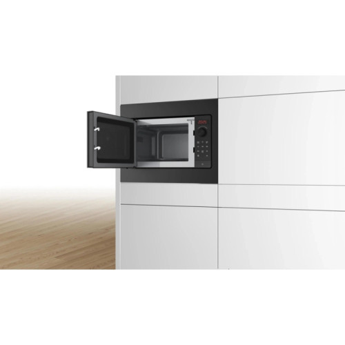 Микроволновая печь/ Микроволновая печь Bosch BFL523MB4 черный (встраиваемая)