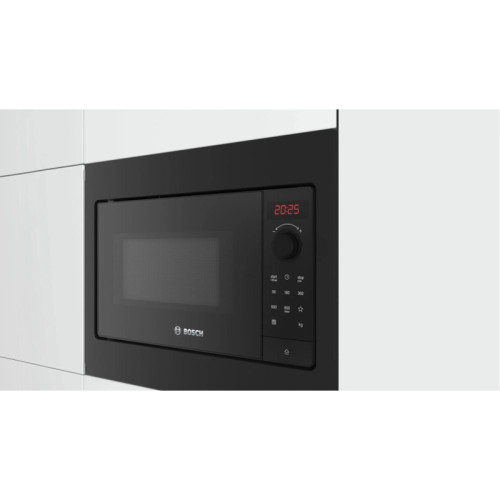 Микроволновая печь/ Микроволновая печь Bosch BFL523MB4 черный (встраиваемая)