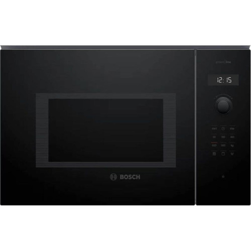 Микроволновая печь/ Микроволновая печь Bosch BEL454MB1F 25л. 900Вт черный (встраиваемая)