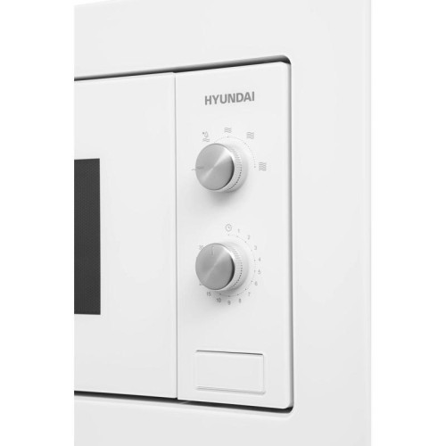 Микроволновая печь/ Микроволновая печь Hyundai HBW 2030S WG 20л. 800Вт белый (встраиваемая)