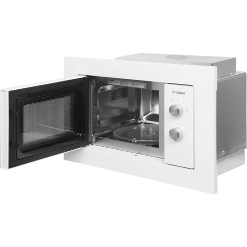 Микроволновая печь/ Микроволновая печь Hyundai HBW 2030S WG 20л. 800Вт белый (встраиваемая)