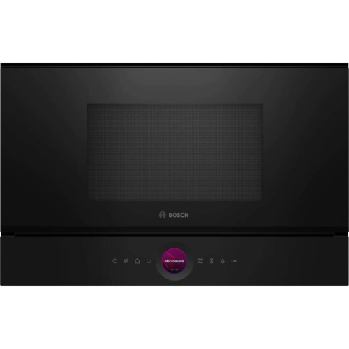 Встраиваемые микроволновые печи BOSCH/ Встраиваемые микроволновые печи BOSCH BFL7221B1 900Вт, 5 режимов, инвертер, 21 л, черный, петли слева
