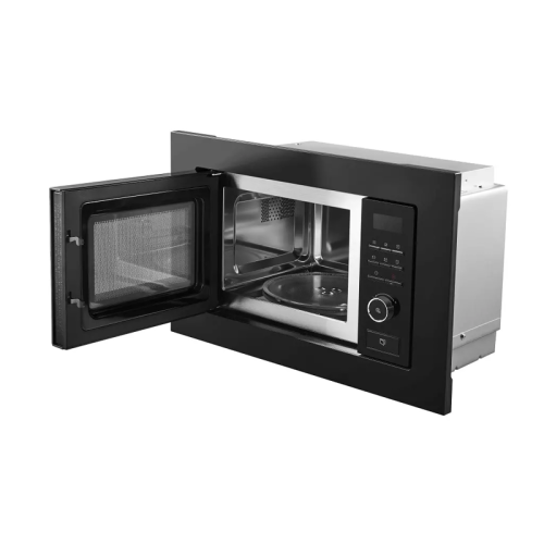 Встраиваемая микроволновая печь Midea/ Встраиваемая микроволновая печь Midea, объем 20 л, мощность 800 Вт, мощность гриля 1000 Вт, электронное управление, 8 программ, 5 уровней мощности, таймер, звуковой сигнал, защита от детей, цвет черное стекло