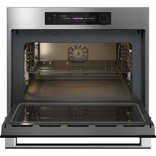 Встраиваемая микроволновая печь ASKO/ Арт. 745897 ; Встраиваемая микроволновая печь ASKO, 45 см, объем 51 л, TFT дисплей с сенсорными кнопками и поворотным переключателем, инвертор, 6 уровней мощности, 40 автоматических программ, LED освещение, телескопич