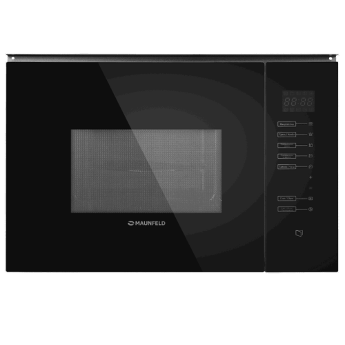 Встраиваемая микроволновая печь/ Встраиваемая микроволновая печь MBMO925SGB09 25 л, 8 режимов, 1450 Вт, гриль, сенсорное управление, цвет черный