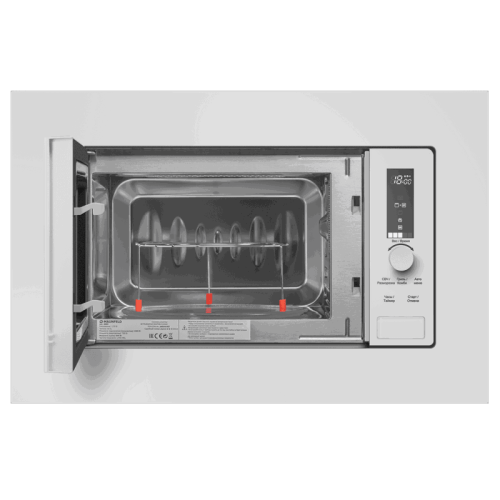 Микроволновая печь MAUNFELD/ Микроволновая печь MAUNFELD JBMO820GW01 Микроволновая печь MAUNFELD, встраиваемая, мощность 1080 Вт, полезный объем 20 л, тэновый гриль, мощность гриля 800 Вт, таймер, 6 режимов, электронное управление, цвет белый