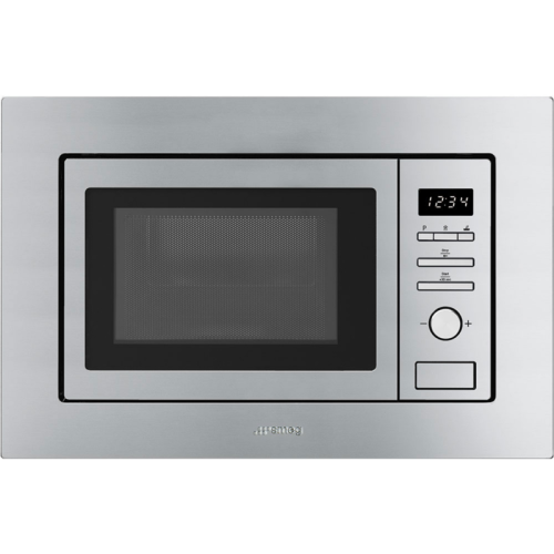 Встраиваемая микроволновая печь SMEG/ Встраиваемая микроволновая печь, 60 см, высота 39 см, нержавеющая сталь