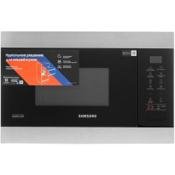 Микроволновая печь/ Микроволновая печь Samsung MG22M8074AT/BW 22л. 850Вт черный (встраиваемая)