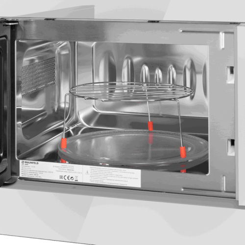 Микроволновая печь MAUNFELD/ Микроволновая печь MAUNFELD JBMO820GW01 Микроволновая печь MAUNFELD, встраиваемая, мощность 1080 Вт, полезный объем 20 л, тэновый гриль, мощность гриля 800 Вт, таймер, 6 режимов, электронное управление, цвет белый