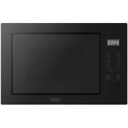 Встраиваемая микроволновая печь Delonghi/ Встраиваемая микроволновая печь Delonghi, объем 25 л, сенсорное управление, цифровой дисплей, таймер, гриль, 5 уровней мощности, 8 автопрограмм, цвет черное стекло