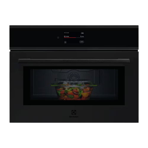 Встраиваемая микроволная печь Electrolux/ Встраиваемая СВЧ, микроволны и гриль, объем 44 л, выходная мощность микроволн 1000 Вт,гриля 1200 Вт, управление электронное, автоприготовление, авторазмораживание, цвет черный