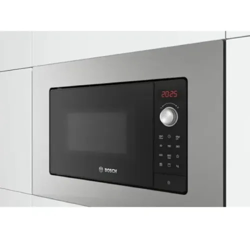 Микроволновая печь/ Микроволновая печь Bosch BFL623MS3 20л. 800Вт черный/серебристый (встраиваемая)