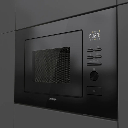 Встраиваемая микроволновая печь Gorenje/ Встраиваемая микроволновая печь Gorenje, 20 л, 5 уровней мощности, 8 автопрограмм, электронное управление/утапливаемый переключатель, дисплей, гриль, поворотный стол, пошаговое приготовление, быстрый старт, цвет че Встраиваемая микроволновая печь Gorenje/ Встраиваемая микроволновая печь Gorenje, 20 л, 5 уровней мощности, 8 автопрограмм, электронное управление/утапливаемый переключатель, дисплей, гриль, поворотный стол, пошаговое приготовление, быстрый старт, цвет че