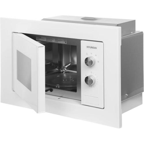 Микроволновая печь/ Микроволновая печь Hyundai HBW 2030S WG 20л. 800Вт белый (встраиваемая)