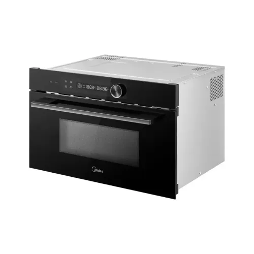 Встраиваемая микроволновая печь Midea/ MDK/Встраиваемая микроволновая печь Midea, 60 см, 34 л, 8 программ, сенсорное управление, мощность 900 Вт, дисплей, цвет черный