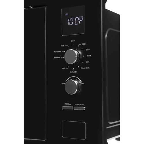 Микроволновая печь/ Микроволновая печь Vitek VBMW 2540 BG 25л. 850Вт черный (встраиваемая)