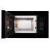 Встраиваемая микроволновая печь EVELUX, Hi-Tech, объем 17 л, электронное управление, 8 уровней мощности, гриль, таймер, дисплей, 8 авторежимов, цвет черный