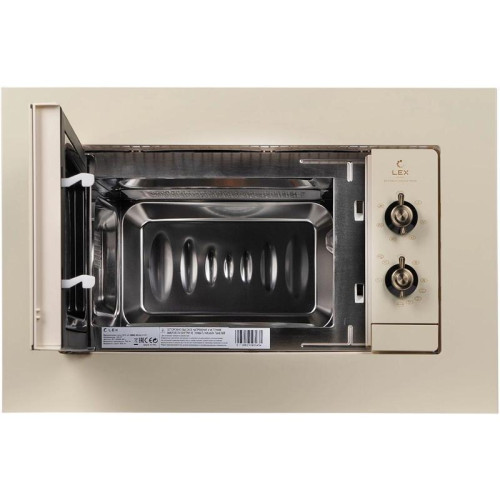Микроволновая печь/ Микроволновая печь Lex BIMO 20.04 IV 20л. 700Вт слоновая кость (встраиваемая)