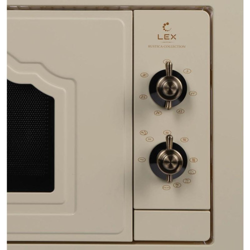 Микроволновая печь/ Микроволновая печь Lex BIMO 20.04 IV 20л. 700Вт слоновая кость (встраиваемая)