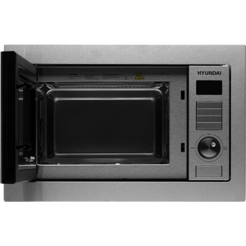 Микроволновая печь/ Микроволновая печь Hyundai HBW 2544 IX 25л. 900Вт серебристый (встраиваемая)