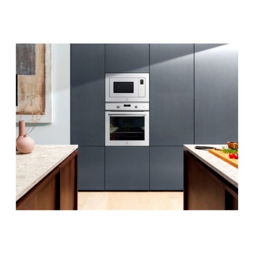 Встраиваемая микроволновая печь ELECTROLUX/ Микроволновая печь с грилем, объем 25 л., высота 390 мм, цвет белый Встраиваемая микроволновая печь ELECTROLUX/ Микроволновая печь с грилем, объем 25 л., высота 390 мм, цвет белый