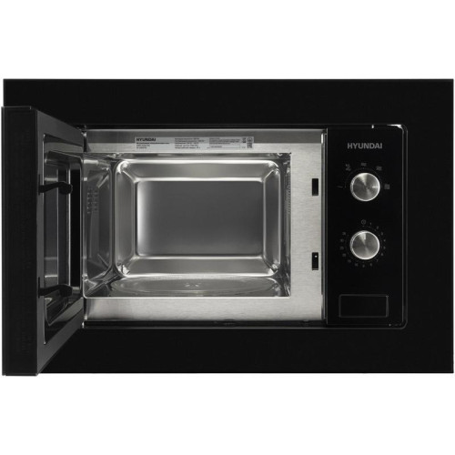 Микроволновая печь/ Микроволновая печь Hyundai HBW 2030S BG 20л. 800Вт черный (встраиваемая)