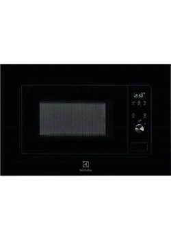 Встраиваемая микроволновая печь ELECTROLUX/ Встраиваемая микроволновая печь, объем 20 л., высота 380 мм, цвет черный