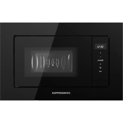 Встраиваемая микроволновая печь Kuppersberg/ Встраиваемая микроволновая печь Kuppersberg, ВхШхГ 390х595х315, объем 20 л, мощность 800 Вт, 5 уровней мощности, гриль, 6 автоматических программ, размораживание, сенсорное управление, цвет черный