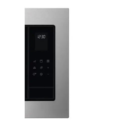 Встраиваемая микроволновая печь ELECTROLUX/ Микроволновая печь с грилем, объем 25 л., высота 390 мм, цвет черный/нерж.сталь