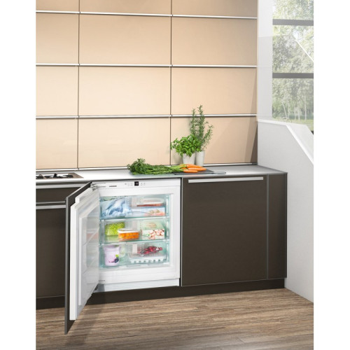 Встраиваемая морозильная камера Liebherr/ !! 81.8x60x55см, общий объем 98л, No Frost, монтаж под столешницу