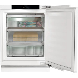 Встраиваемая морозильная камера Liebherr/ Prime, высота 82-88 см, door-on-door, NoFrost, LED освещение, сенсорный дисплей Touch&Swipe за дверью.