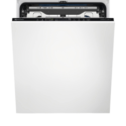 Встраиваемые посудомоечные машины ELECTROLUX/ Полновстраиваемая посудомоечная машина 60 см, Comfort Lift загрузка на 14 комплектов посуды, сенсорное управление, 8 программ, 59.6x56x82 см, черный цвет, сушка: с открыванием дверцы, индикация на полу: проекц