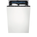 Встраиваемые посудомоечные машины ELECTROLUX/ Встраиваемая узкая посудомоечная машина, загрузка на 10 комплектов посуды, электронное управление, 8 программ, 44.6x55x82 см, черный цвет, сушка: с открыванием дверцы, индикация на полу: луч