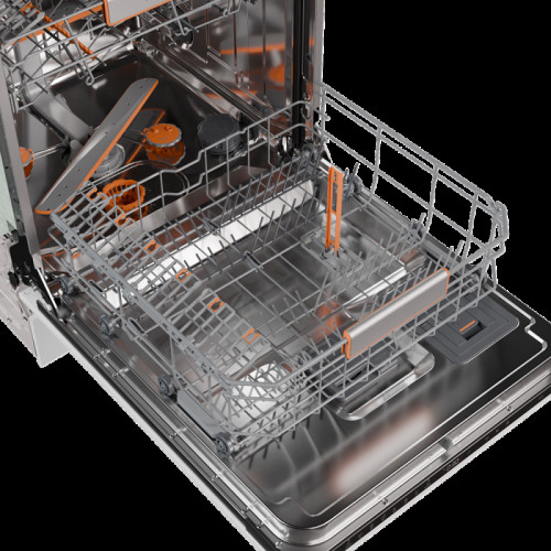 Посудомоечная машина Gorenje/ Посудомоечная машина Gorenje, встраиваемая, 16 комплектов, 3 корзины, инверторный мотор, отсрочка старта, Wi-Fi управление, сенсорное управление, полный AquaStop, сенсор уровня воды, энергоэффективность А+++, уровень шума 38 