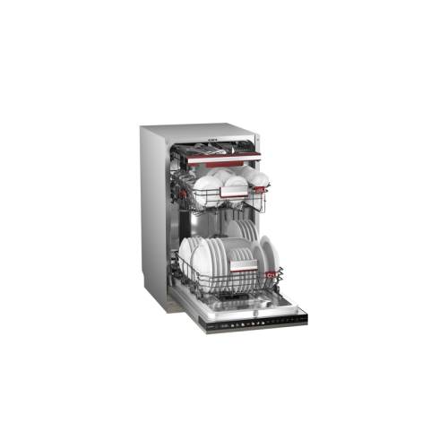 Встраиваемая посудомоечная машина Toshiba/ Встраиваемая посудомоечная машина Toshiba, 45 см, 10 комплектов, 3 корзины, 7+3 программ, сенсорная панель управление Vivid Touch, Power Wash, конденсационная сушка, отложенный старт 1-24 часа, УФ-очистка, Bottle