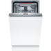Встраиваемая посудомоечная машина Bosch/ Встраиваемая посудомоечная машина Bosch SPV6EMX65Q Встраиваемая посудомоечная машина Bosch, узкая, 10 комплектов, 6 программ,электронное управление, дисплей, Aquastop, теплообменник , Home Connect, InfoLight
