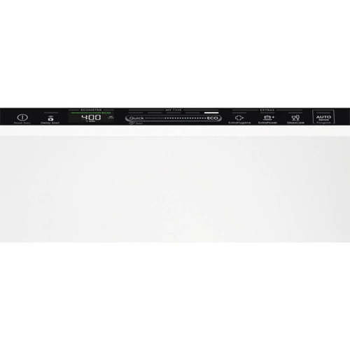 Встраиваемая посудомоечная машина ELECTROLUX/ Встраиваемая полногабаритная посудомоечная машина , загрузка на 15 комплектов посуды, сенсорное управление, 8 программ, 59.6x55x82 см, черный цвет, сушка: с открыванием дверцы/с теплообменником, индикация на п