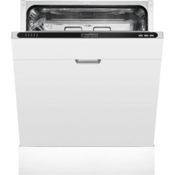 Встраиваемая посудомоечная машина/ Встраиваемая посудомоечная машина MLP6022A01 Light Beam Посудомоечная машина, Встраиваемая, 60 см, 12 комплектов, 5 программ, конденсационная сушка, звуковой сигнал, отсрочка старта, электронное управление, уровень шума 