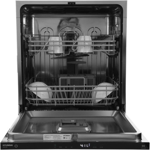 Посудомоечная машина встраив./ Посудомоечная машина встраив. Hyundai HBD 642 2100Вт полноразмерная нержавеющая сталь инвертер