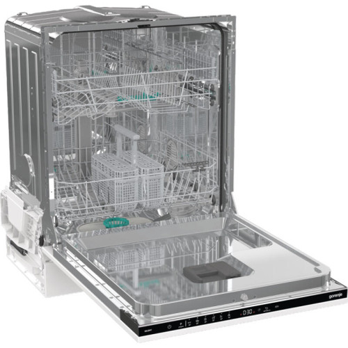 Посудомоечная машина Gorenje/ Посудомоечная машина Gorenje, линия Essential, загрузка 13 комплектов, стандартный мотор, регулировка верхней корзины по высоте, 2 корзины, сенсорное управление, световой и звуковой сигнал завершения цикла, отсрочка, полный A
