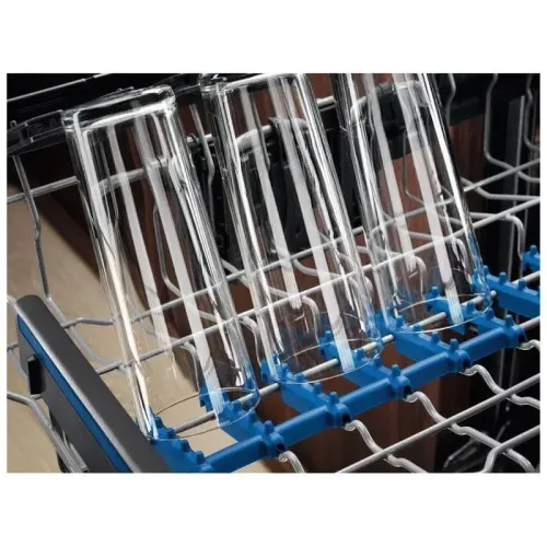Встраиваемые посудомоечные машины ELECTROLUX/ Встраиваемая узкая посудомоечная машина, загрузка на 9 комплектов посуды, сенсорное управление, 8 программ, 44.6x55x82 см, черный цвет, сушка: с открыванием дверцы, индикация на полу: проекция дисплея