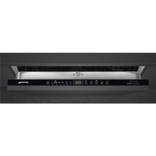Встраиваемые посудомоечные машины SMEG/ Полностью встраиваемая посудомоечная машина, 60 см, Загрузка 13 комплектов посуды, 11 программ, регулируемая на 3 уровня верхняя корзина с полной загрузкой,уровень шума: 46 дБ(А),класс энергоэффективности: C,LED-под