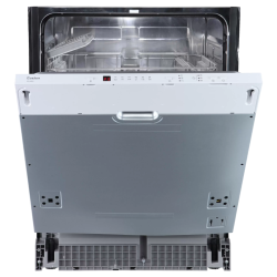 Встраиваемая посудомоечная машина Evelux, 60 см, 13 комплектов, 6 программы, 2 корзины, переносная корзина для столовых приборов, регулировка корзины по высоте, электронное управление, дисплей + LED индикаторы, звуковая индикация, половинная загрузка, дви