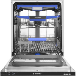 Встраиваемая посудомоечная машина/ Встраиваемая, 60 см, 14 комплектов, 5 программ, расход воды за цикл, третий уровень загрузки, отсрочка старта, конденсационная сушка, электронное управление, уровень шума 49 дБ, энергоэффективность А++, цвет белый