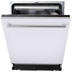 Встраиваемая посудомоечная машина Midea/ Встраиваемая ПММ, 60 см, 14 компл., 3 корзины, 3-я корзина Infinity Plus, А++/A/A, сенсорное управление, дисплей, 6+4 программ (Авто программа), функция усиленной мойки (Power Wash), функция доп. сушки (Extra Dryin