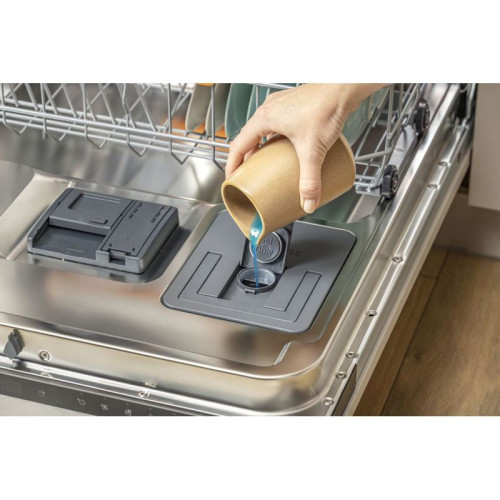 Посудомоечная машина Gorenje/ Посудомоечная машина Gorenje, встраиваемая, 16 комплектов, 3 корзины, инверторный мотор, отсрочка старта, Wi-Fi управление, сенсорное управление, полный AquaStop, сенсор уровня воды, энергоэффективность А+++, уровень шума 38 